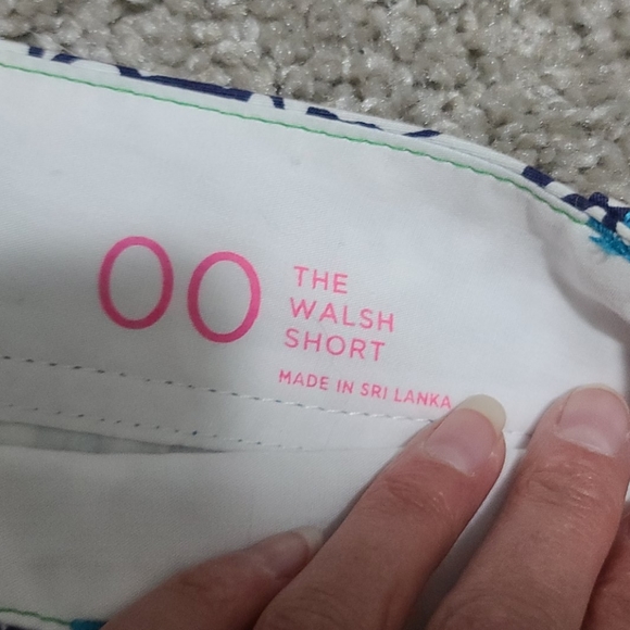 🌷 Lilly Pulitzer The Walsh Short Size 00 - Picture 3 of 5
